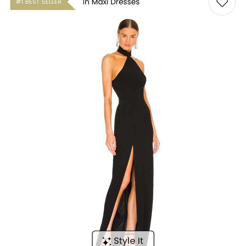 Amanda Uprichard Queen dress in black